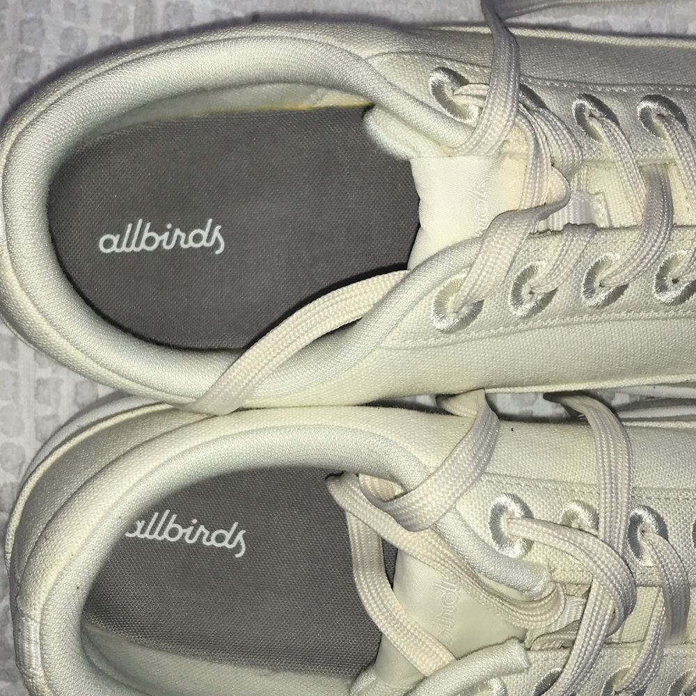 Allbirds Off-White Lace-Up Sneakers